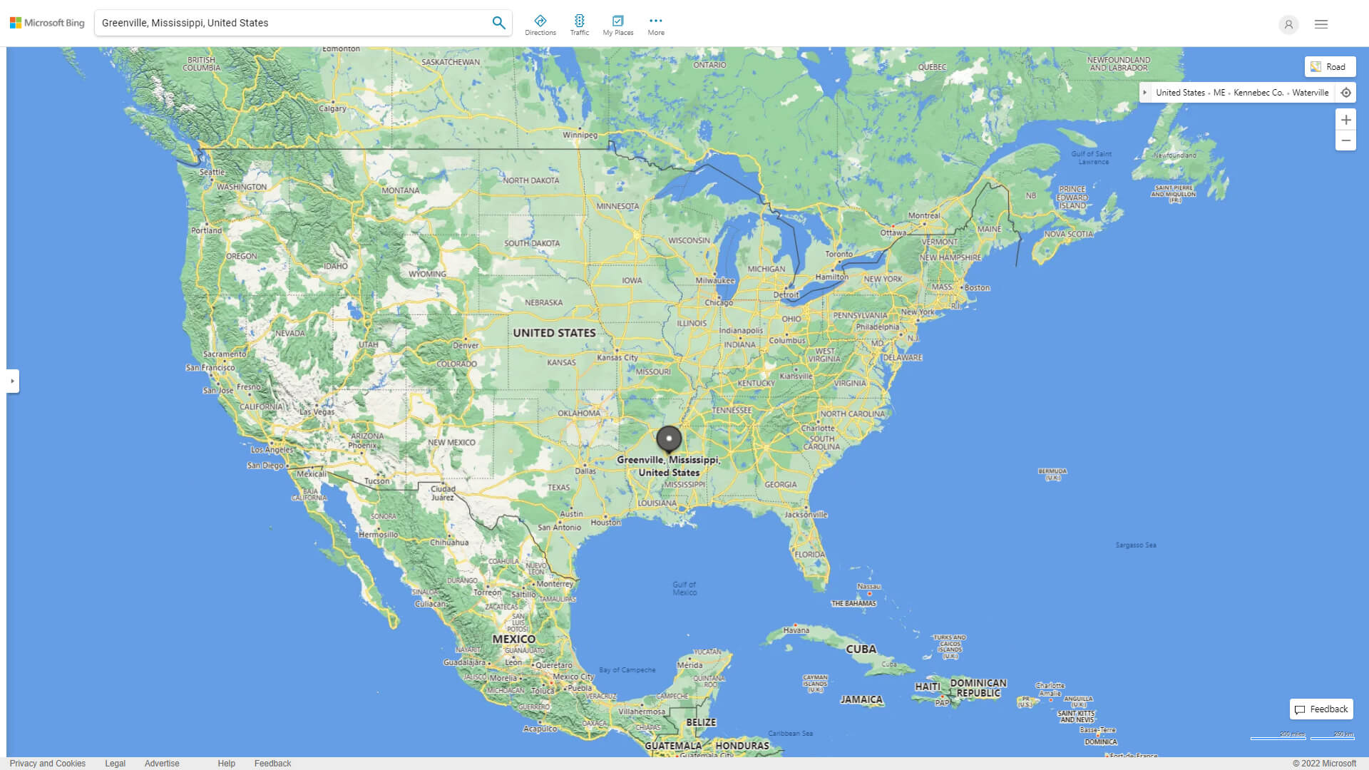 Where is Greenville in the US